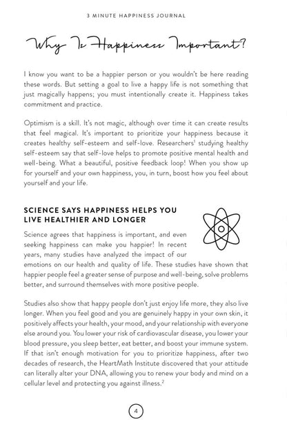 3 Minute Happiness Journal - image 7