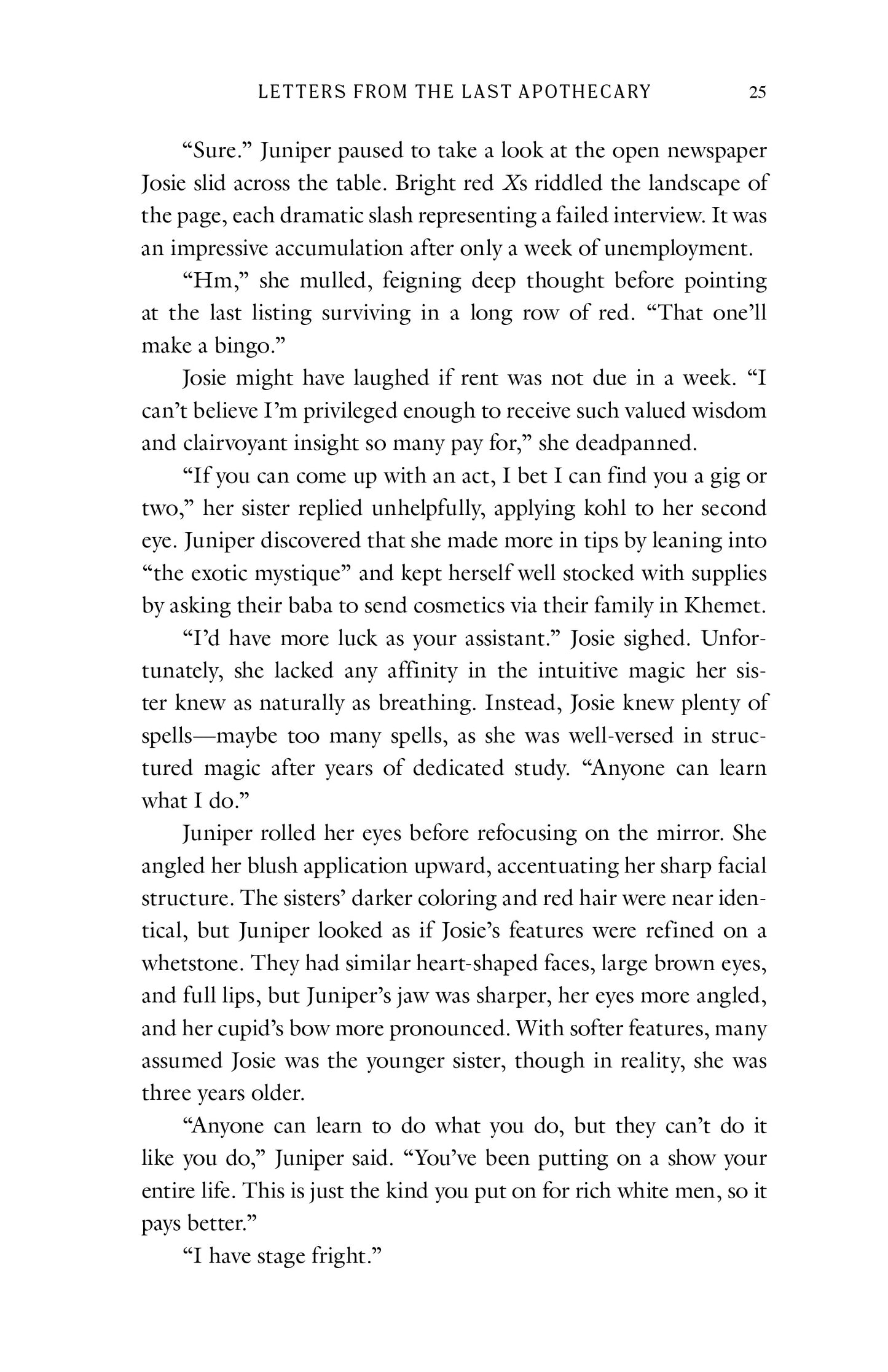 Letters from the Last Apothecary (Tressport Magic, Book 1) - image 7