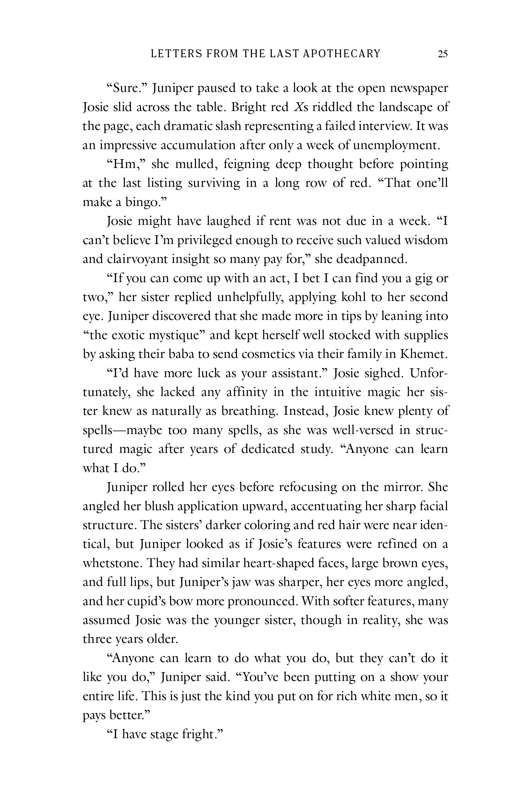 Letters from the Last Apothecary (Tressport Magic, Book 1) - image 7