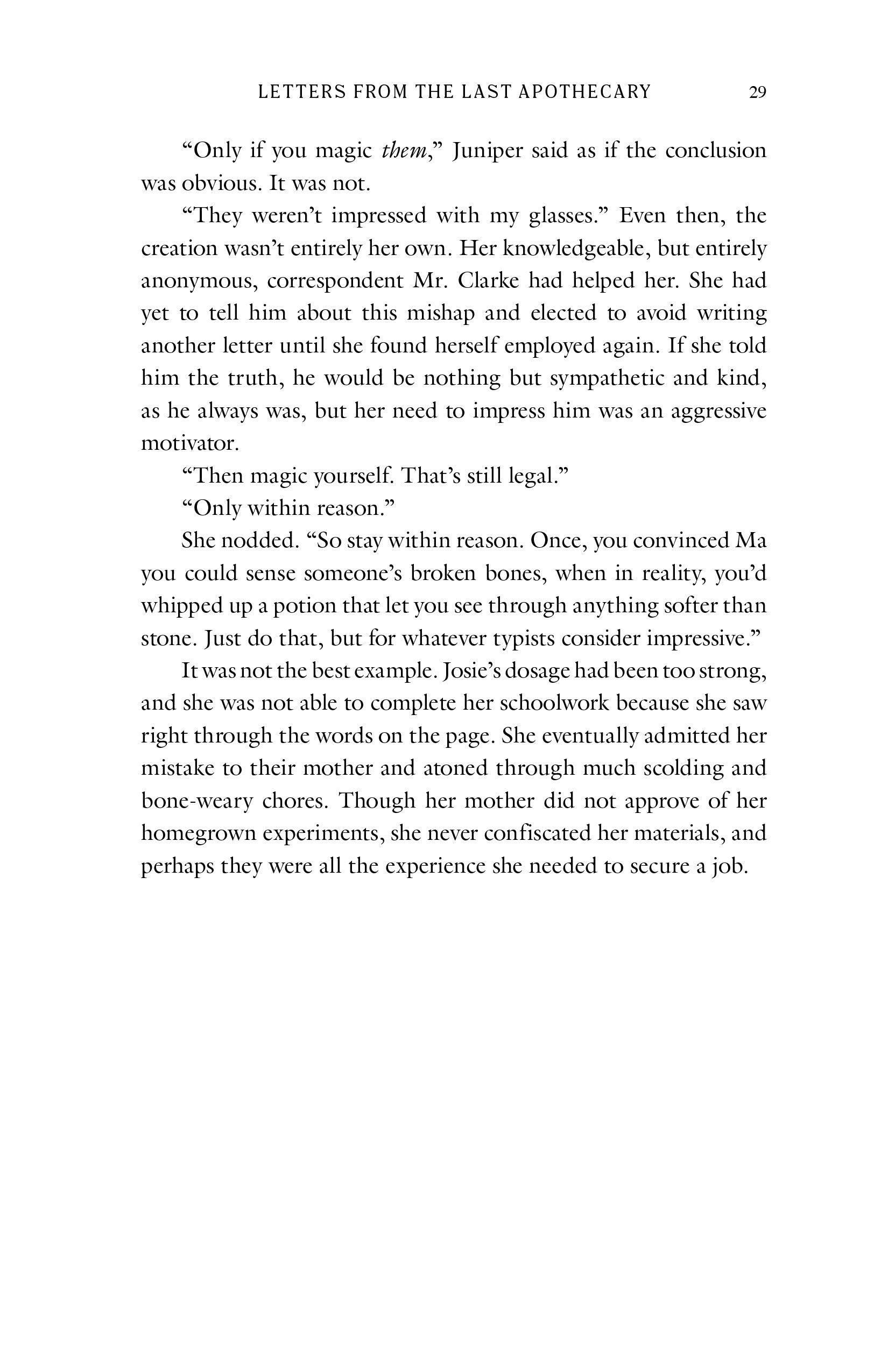 Letters from the Last Apothecary (Tressport Magic, Book 1) - image 2