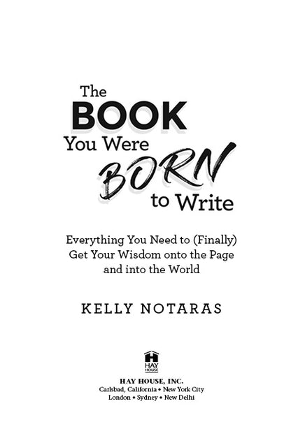The Book You Were Born to Write - image 1