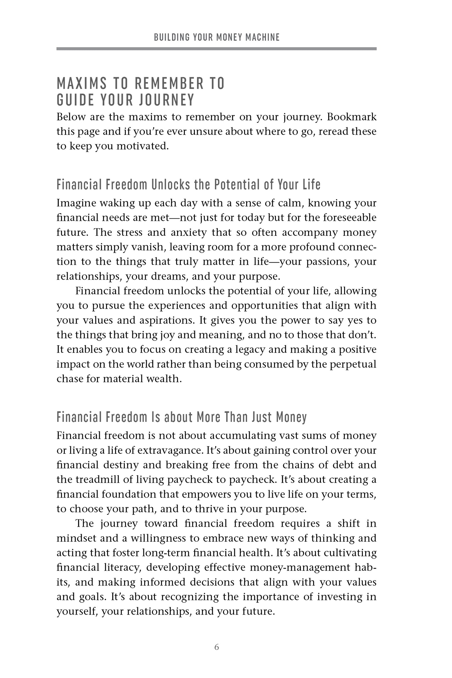 Building Your Money Machine - image 3