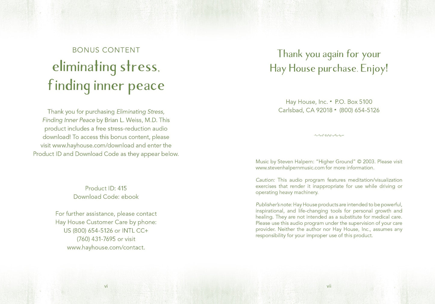 Eliminating Stress, Finding Inner Peace - image 5
