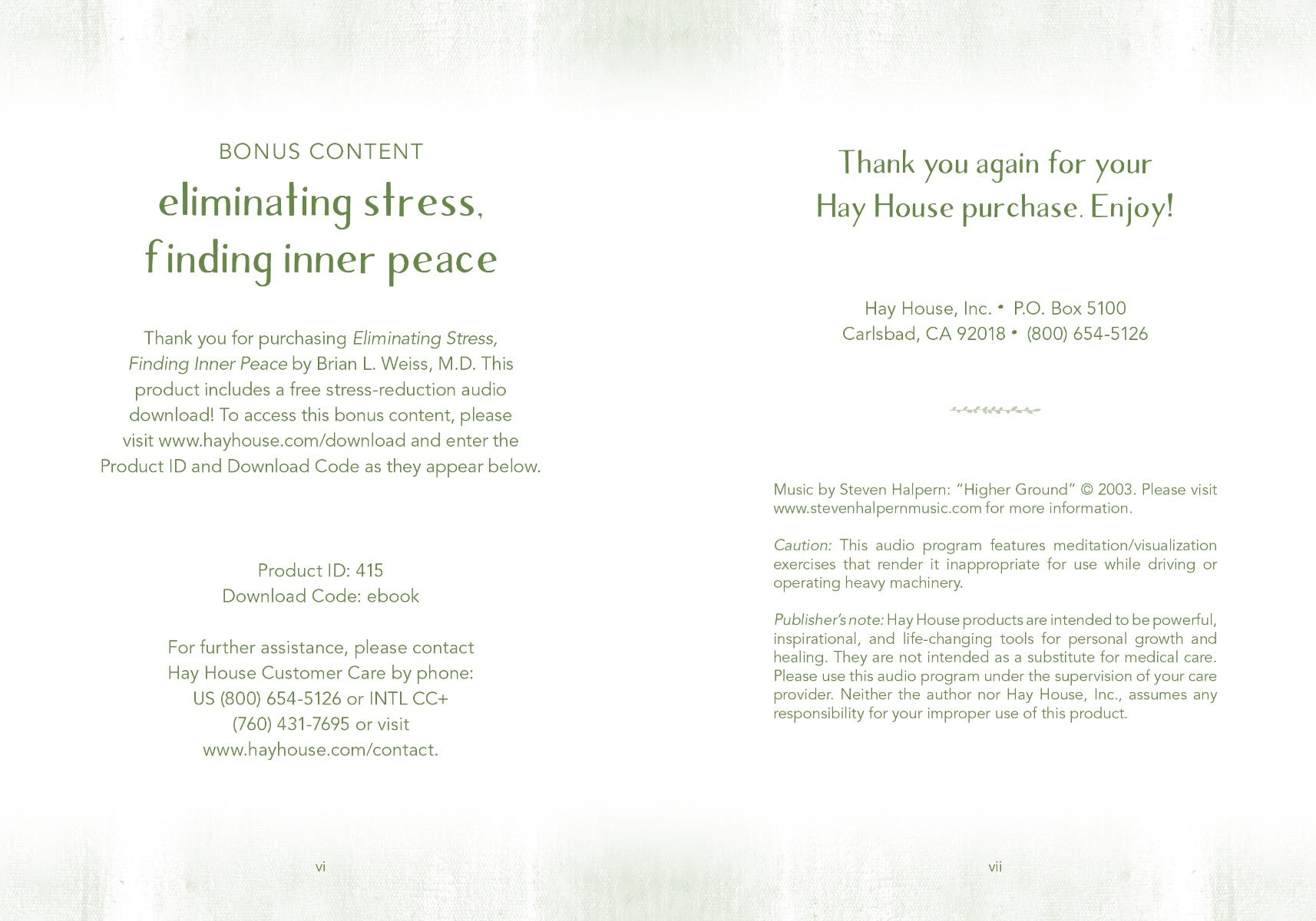 Eliminating Stress, Finding Inner Peace - image 5