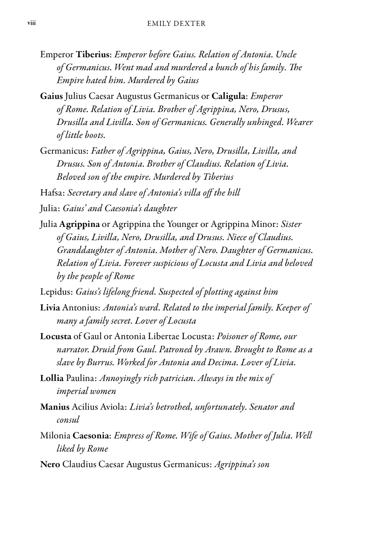 Locusta (The Poisoned Empire Duology, Book 1) - image 3
