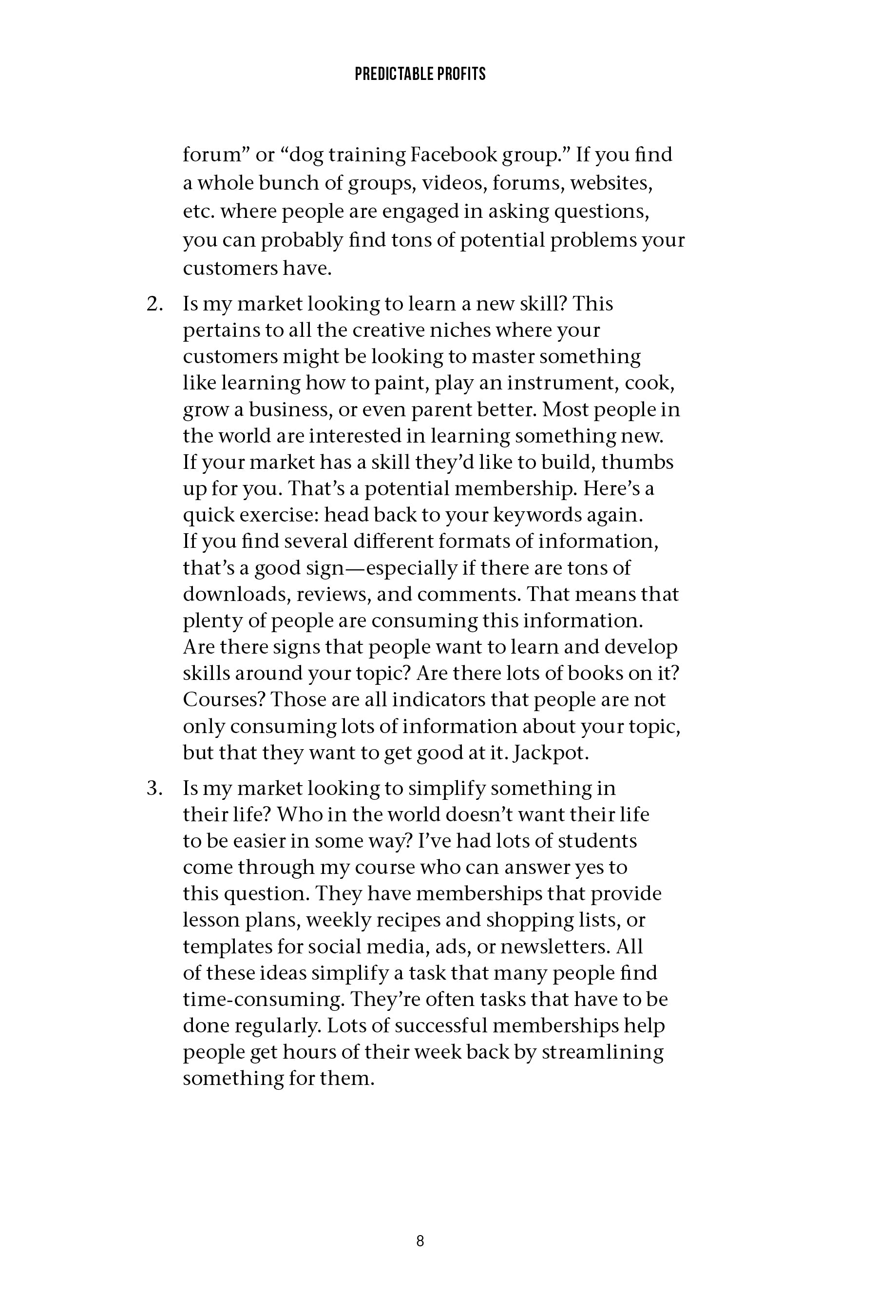 Predictable Profits - image 6