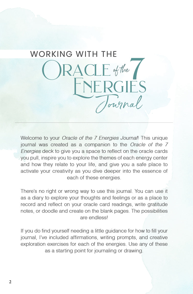 Oracle of the 7 Energies Journal - image 2