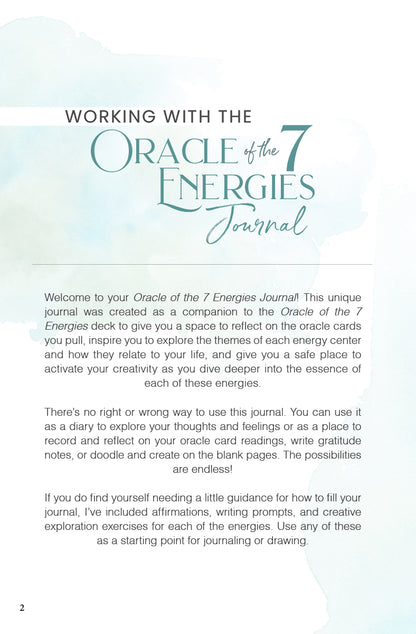 Oracle of the 7 Energies Journal - image 2