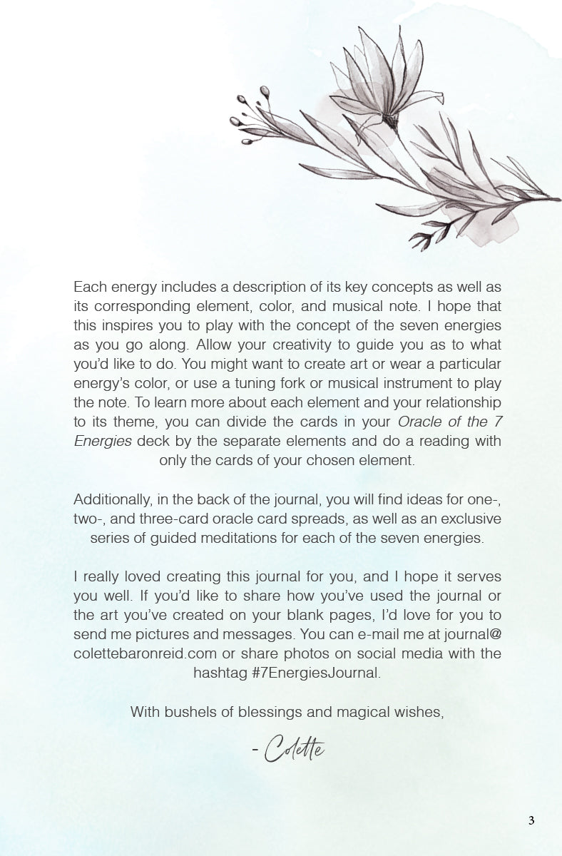 Oracle of the 7 Energies Journal - image 3