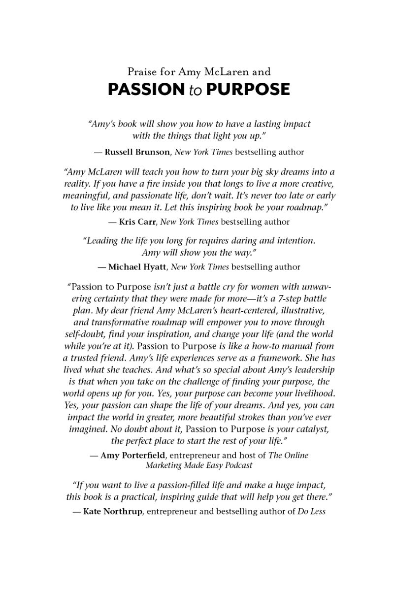 Passion to Purpose - image 2