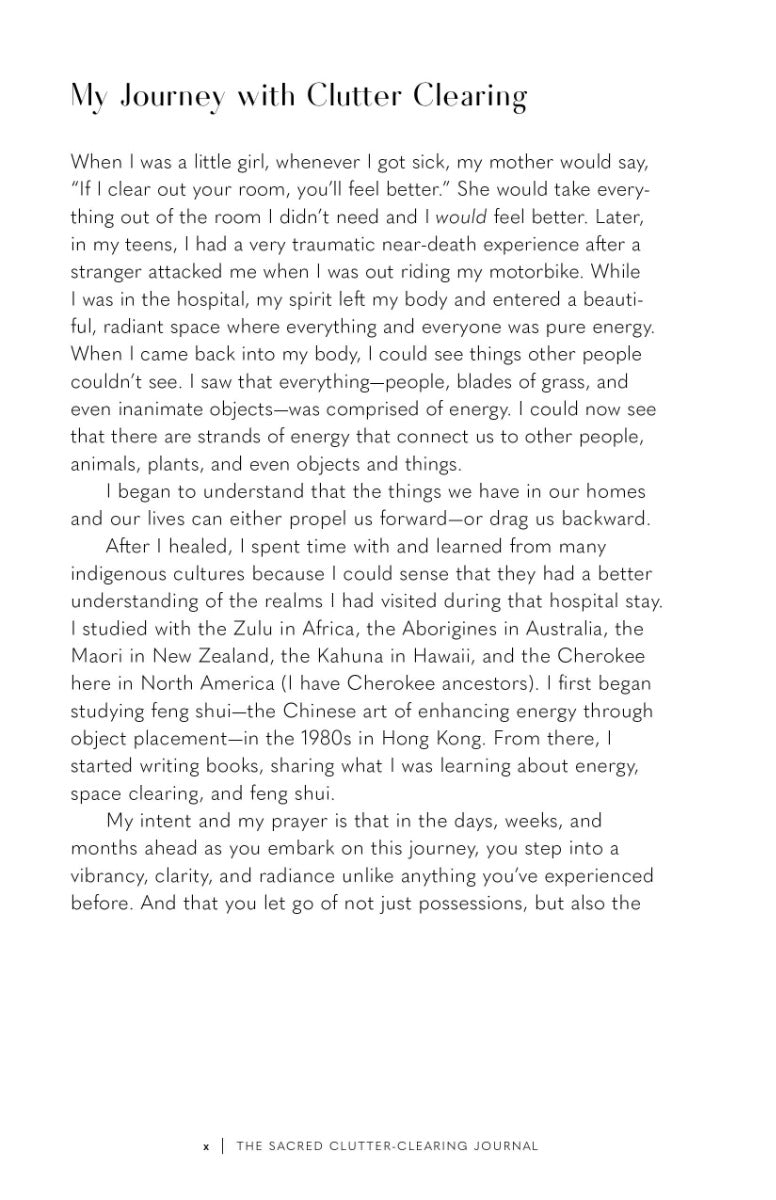The Sacred Clutter-Clearing Journal - image 11
