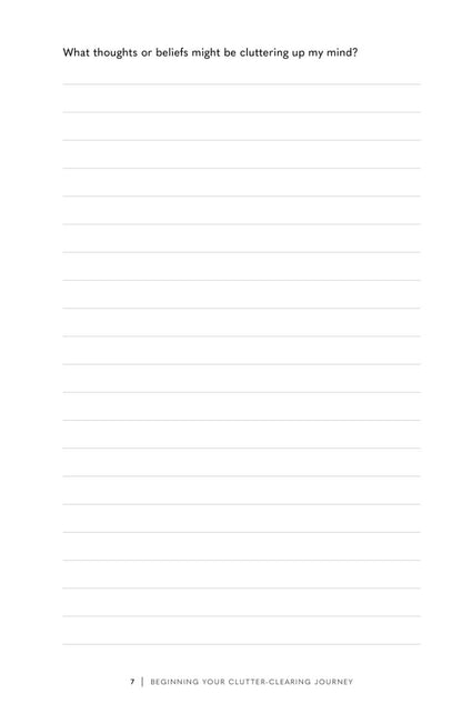 The Sacred Clutter-Clearing Journal - image 3