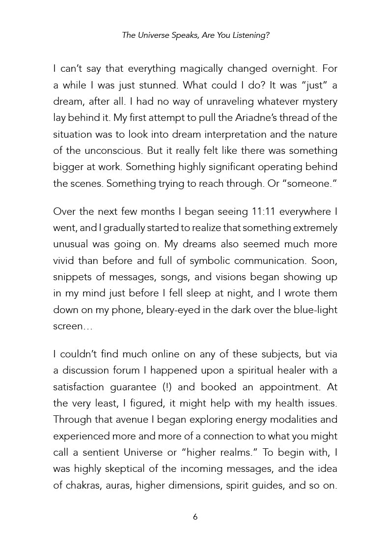 The Universe Speaks, Are You Listening? - image 8