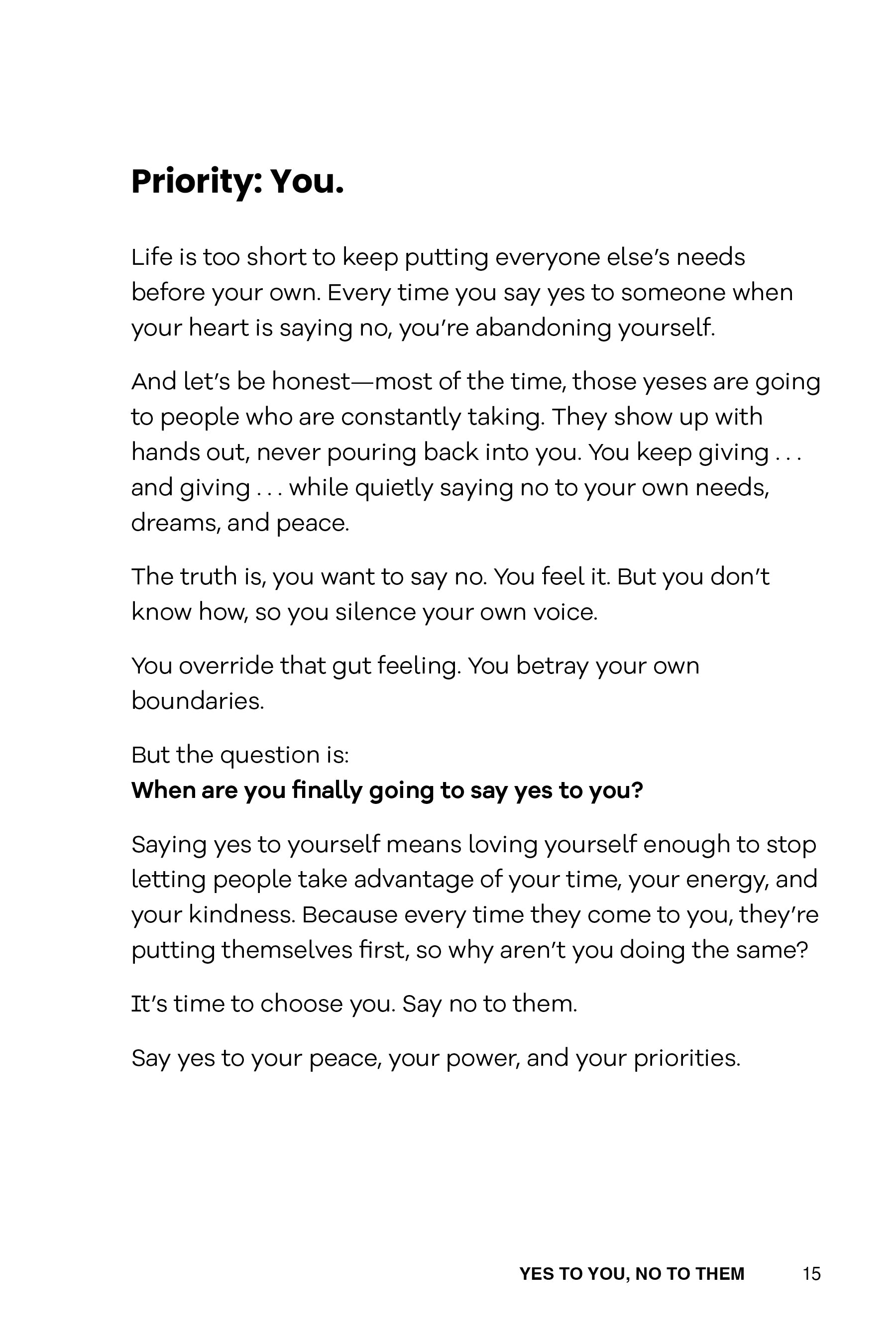 Yes to You, No to Them - image 8